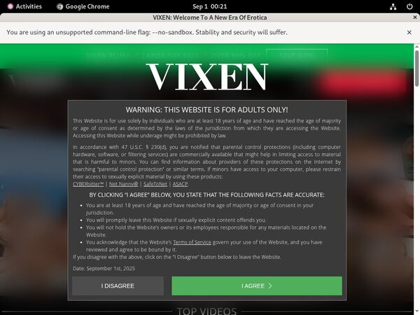 Vixen Join By EU Debit