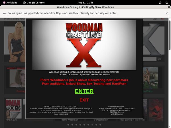 Woodmancastingx.com Betalen