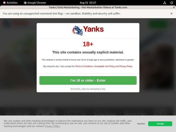 Yanks With Prepaid Card