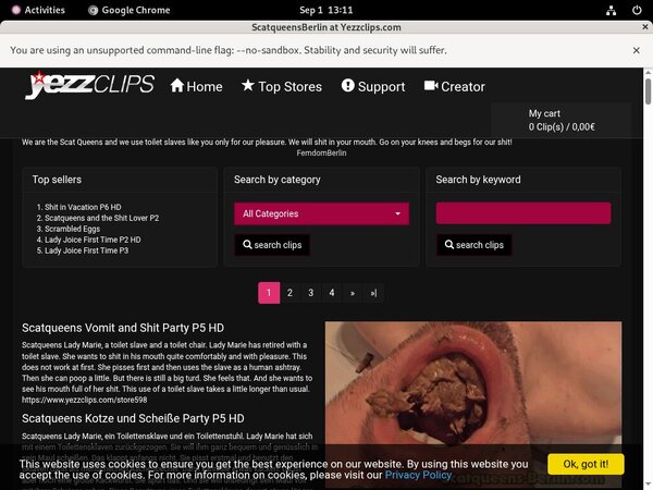 Yezzclips.com Password 2018