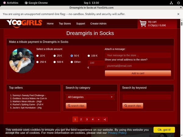 Yoogirls.com Netcash