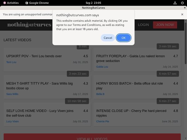 Logins For Nothing But Curves