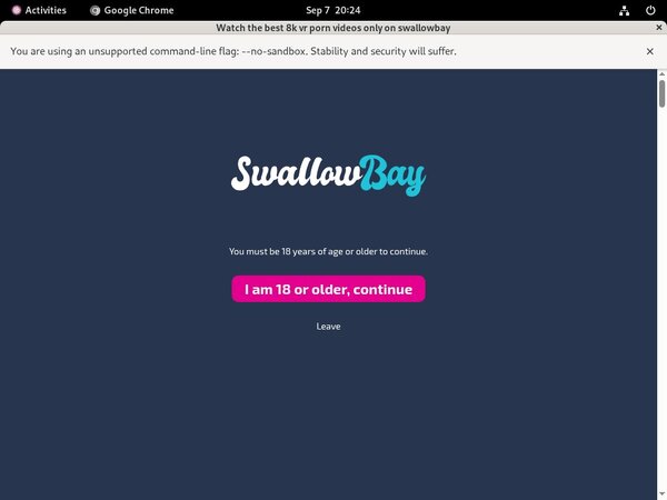 Swallowbay.com Checkout Page