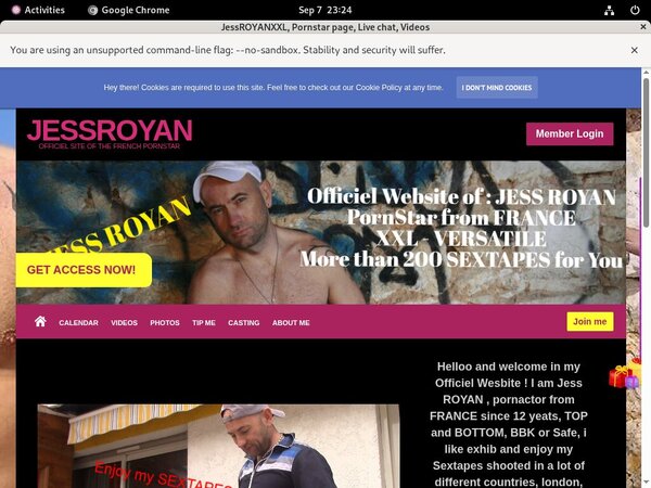 JessROYANXXL Free Code