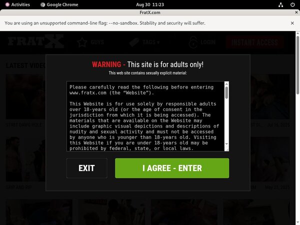 ?sex Fraternity X