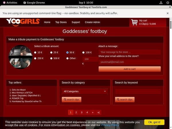 Free Goddesses Footboy Hd
