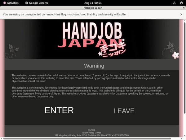 Handjobjapan Log In