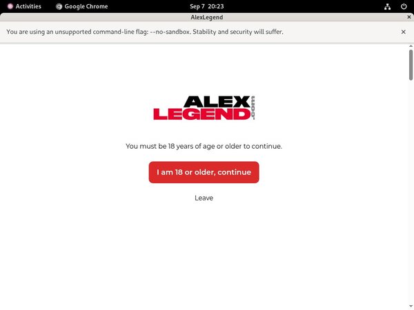 Legendalex Login Account